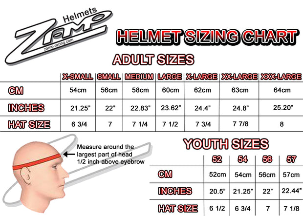 Zamp RZ-37Y Youth Helmet